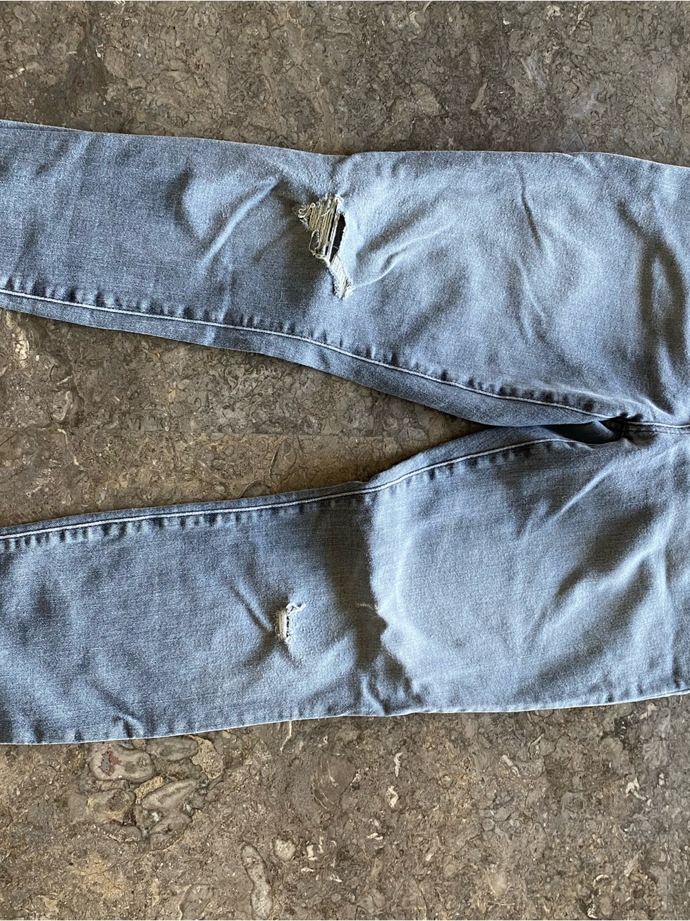 Lucky Brand Gray Mid Rise Skinny Jeans - Picture 5 of 6